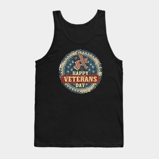 Happy Veterans Day Tank Top